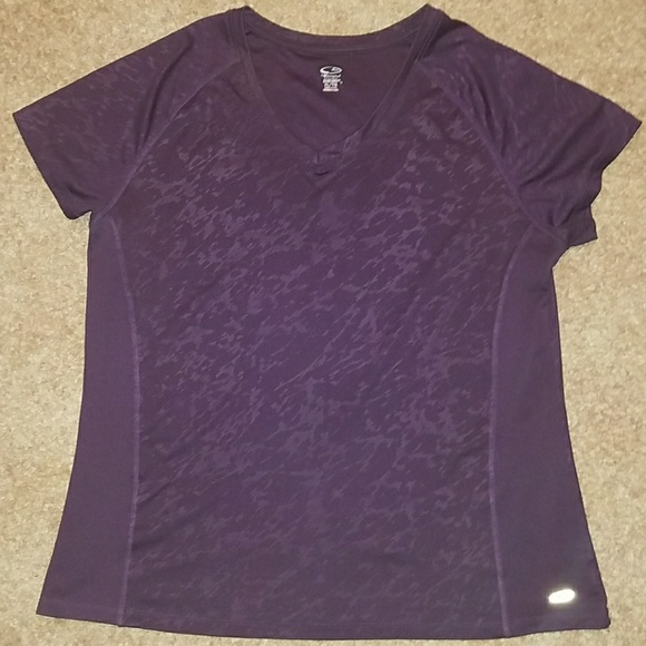 Champion Tops - Dark Purple Dri-Fit Top